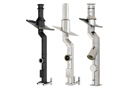 Insulated chimneys
